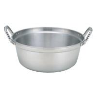 プロの技に応える確かな品質。使いやすさと優れた耐久性。本体は熱伝導に優れたアルミニウム製で、お料理作りにもっとも大切な熱の働きで味の業に応えます。内面にアルマイト加工、外面に硬度と耐熱性が高いセラミック塗装で耐食性・耐久性に優れています。オール熱源に対応。サイズ内寸:φ420×170mm個装サイズ：47×52×27cm素材・材質アルミニウム仕様容量:17.7L板厚:4mm電磁調理器:100V・200V対応ガス・エンクロヒーター・ラジエントヒーター・ハロゲンヒーター・シーズヒーター:使用可能製造国日本プロの技に応える確かな品質。使いやすさと優れた耐久性。 ※画像はイメージです。商品サイズをお確かめください。 本体は熱伝導に優れたアルミニウム製で、お料理作りにもっとも大切な熱の働きで味の業に応えます。内面にアルマイト加工、外面に硬度と耐熱性が高いセラミック塗装で耐食性・耐久性に優れています。オール熱源に対応。