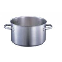 1-1007-24　18-10パデルノ　半寸胴鍋(蓋無)