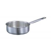 1-1008-24 18-10パデルノ 浅型片手鍋(蓋無)