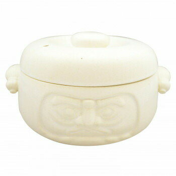 カクニ 男前だるま 8号土鍋 K131008 白