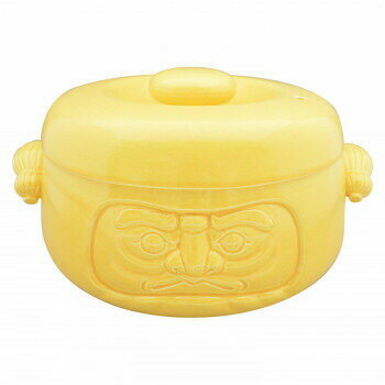 カクニ 男前だるま 8号土鍋 K131009 黄