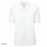 FOLK　フォーク　NUOVO　事務服　半袖ブラウス　マーバスブロード　オフホワイト　SB7000-1