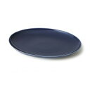 (cavea)(カーヴェア)30cm 楕円浅皿 紺 2個セット