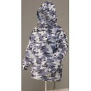 RAIN MANIA(レインマニア) 4300 カモフラヤッケ グレー 4個