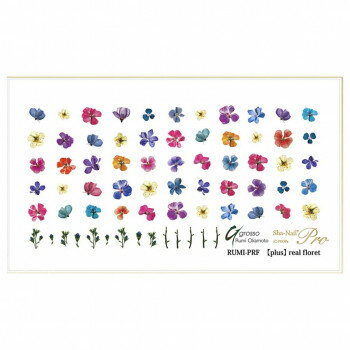 Sha-Nail Pro PLUS 写ネイル ネイルシール real floret RUMI-PRF Sha-Nail Pro PLUS 写ネイル ネイルシール real floret RUMI-PRF