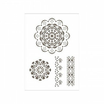 シール式ステンシル　レース 8822-1003