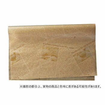 天満紙器 ベイクラップシート ニュースペーパー 350×455 茶 1000枚 XG604