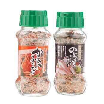 みなり かにふりかけ 85g・のどぐろ煮付風味ふりかけ 85g　各15個セット