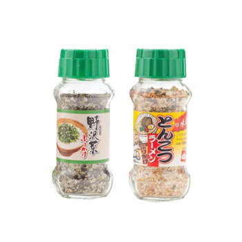みなり 野沢菜ふりかけ 90g・とんこつラーメンふりかけ 80g　各15個セット
