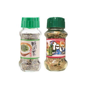 みなり 野沢菜ふりかけ 90g・たいふりかけ 85g　各15個セット