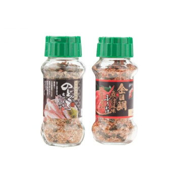 ふりかけセットのどぐろ煮付風味ふりかけは、のどぐろ(アカムツ)を使用し、煮付け風味のふりかけにしました。金目鯛煮付け風味ふりかけは、国産の金目鯛を使用した甘辛い煮付け風味のふりかけです。ほかほかご飯、おむすび、お弁当にふりかけてお召し上がりください。内容量のどぐろ煮付風味ふりかけ:85g/個、金目鯛煮付け風味ふりかけ:80g/個サイズ個装サイズ：34.8×17.2×43.5cm重量2475g個装重量：12000g仕様賞味期間：製造日より360日セット内容のどぐろ煮付風味ふりかけ:85g×15個金目鯛煮付け風味ふりかけ:80g×15個生産国日本栄養成分(100g当たり)のどぐろ煮付風味ふりかけ:熱量:399kcal、たんぱく質:17.1g、脂質:10.1g、炭水化物:59.9g、食塩相当量:8.4g金目鯛煮付け風味ふりかけ:熱量:376kcal、たんぱく質:11.7g、脂質:6.4g、炭水化物:68.0g、食塩相当量:7.9g原材料名称：ふりかけ【のどぐろ煮付風味ふりかけ】炒りごま(国内製造)、ぶどう糖、ポテトフレーク、でん粉、粒状大豆たん白、砂糖、アカムツ、かつお風味顆粒(乳糖、食塩、鰹節粉末、砂糖、その他)、食塩、醤油、のり、発酵調味料、鰹節粉末、粉末醤油、乾燥ネギ、デキストリン、乾燥おから、トマトパウダー、香辛料、野菜エキスパウダー/加工でん粉、調味料(アミノ酸等)、着色料(カラメル、カロチノイド、ラック)、貝Ca、甘味料(カンゾウ、ステビア、アセスルファムK)、(一部に乳成分・小麦・さば・大豆・ごまを含む)【金目鯛煮付け風味ふりかけ】ポテトフレーク(アメリカ製造、バングラデシュ製造)、ぶどう糖、でん粉、ごま、醤油、食塩、砂糖、粒状大豆たん白、金目鯛(国産)、鰹節粉末、粉末醤油、のり、デキストリン、発酵調味料、トマトパウダー、香辛料、野菜エキスパウダー/加工でん粉、調味料(アミノ酸等)、着色料(カラメル、カロチノイド、ラック)、貝Ca、甘味料(カンゾウ、ステビア、アセスルファムK)、(一部に小麦、大豆、ごまを含む)アレルギー表示乳、小麦、ごま、さば、大豆（原材料の一部に含んでいます）保存方法直射日光などの高温や多湿を避けて、保存してください。製造（販売）者情報製造者:株式会社みなり/広島県東広島市河内町下河内636fk094igrjs