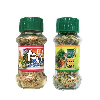 風味ゆたかなふりかけ国産の鯛を使用したわさび味のふりかけと、十六種の野菜(ブロッコリー、南瓜、人参、パセリ、苦瓜、ケール、ゴボウ、レンコン、じゃが芋、グリーンピース、小松菜、セロリ、ほうれん草、トマト、チンゲン菜、モロヘイヤ)を盛り込んだふりかけです。のりとたまごを使用し、お子様にも食べやすい甘みのある味に仕上げてあります。ほかほかご飯、おむすび、お弁当にふりかけて、お召し上がり下さい。内容量たい(85g)・十六種の野菜ふりかけ(90g)×各15個サイズ個装サイズ：34.8×17.2×43.5cm重量個装重量：12000g仕様賞味期間：製造日より360日生産国日本栄養成分栄養成分表(100g当たり)【国産たいふりかけ】熱量:333kcal、たんぱく質:11.8g、脂質:6.4g、炭水化物:57.1g、食塩相当量:10.8g【十六種の野菜ふりかけ】熱量 :367kcal　たんぱく質:11.3g　脂質 :7.6g　炭水化物:63.4g　食塩相当量:11.4g原材料名称：ふりかけ【国産たいふりかけ】ポテトフレーク(アメリカ製造、バングラデシュ製造)、ぶどう糖、でん粉、ごま、食塩、砂糖、醤油、わさび顆粒、真鯛(国産)、鰹節粉末、のり、デキストリン、発酵調味料、粉末醤油、魚醤、トマトパウダー、香辛料、野菜エキスパウダー、野菜エキス、酵母エキス/加工でん粉、調味料(アミノ酸等)、着色料(カラメル、カロチノイド、ラック、クチナシ、紅花黄)、トレハロース、貝Ca、香料、味料(カンゾウ、ステビア、アセスルファムK)、酸化防止剤(V.E)、(一部に乳成分・小麦・大豆・豚肉・ごまを含む)【十六種の野菜ふりかけ】でん粉(国内製造)、ぶどう糖、ポテトフレーク、ごま、食塩、砂糖、ニンジンフレーク、麦芽糖、乾燥卵黄、デキストリン、のり、鰹節粉末、カボチャフレーク、ホウレンソウフレーク、発酵調味料、ほうれん草粉末、混合野菜粉末(大麦若葉、ケール、ブロッコリー、南瓜、その他)、醤油、抹茶、酵母エキス、スピルリナ粉末、あおさ、椎茸、レンコンパウダー、グリーンピース粉末、乾燥小松菜粉末、ゴボウ/調味料(アミノ酸等)、加工でん粉、着色料(カラメル、カロチノイド、クチナシ、紅花黄)、酸化防止剤(V.E)、(一部に卵・小麦・大豆・ごまを含む)アレルギー表示卵、小麦、ごま、大豆（原材料の一部に含んでいます）保存方法直射日光などの高温や多湿を避けて、保存してください。製造（販売）者情報製造者:株式会社みなり広島県東広島市河内町下河内636fk094igrjs