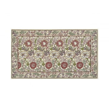 川島織物セルコン Morris Design Studio ピンクアンドローズ マット 約46×79cm FH1718A P ピンク