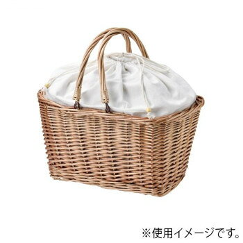 収納もおしゃれに見せたい方におすすめ。持ち手付きのバスケットです。サイズW41×D30×H22(39)cm個装サイズ：43×32×25cm重量個装重量：800g素材・材質煮柳・布付仕様巾着タイプハンドル可動式生産国中国fk094igrjs