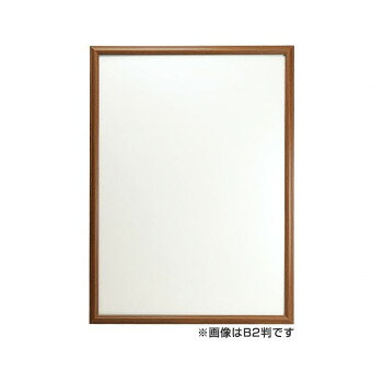 おすすめ展示するものの邪魔になりません。※画面により色が実際と異なる場合があります。サイズ外寸:463×637mm、内寸:420×594mm、枠の太さ:約25mm、モール深さ:7mm、裏板の厚み:5mm、PETの厚み:0.5mm個装サイズ：66×48×3.5cm重量約900g個装重量：1050g素材・材質本体:木質MDF(木目シール貼り)、面材:PET(両面保護シール付)仕様縦横兼用付属品壁掛け金具生産国ベトナムfk094igrjs