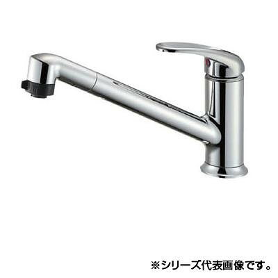 三栄 SANEI シングルワンホールスプレー混合栓 K87101JV-13