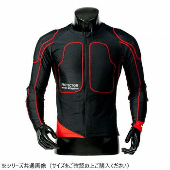 NANKAI プロテクターインナージャケット (サーモトロン) SDW-6109 XL ブラック/レッド
