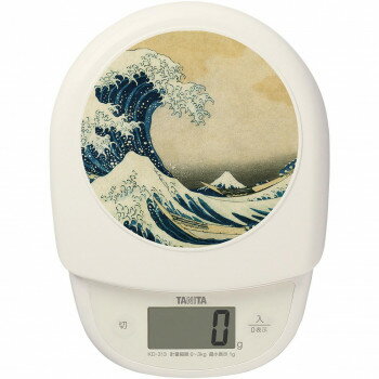 TANITA タニタ デジタルクッキングスケール (葛飾北斎) ナミ KD-313