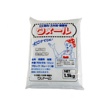 ひび割れ・すき間の補修の決定版!きめの細かい無収縮モルタルですからセメント類のヒビ割れ、スキ間等の充填補修に最適です。あらゆるセメント類の補修。※パッケージが変わる場合があります。サイズ200×150×厚40mm個装サイズ：29×23×5cm重量1500g個装重量：1500g仕様施工面積(目安):厚5×400×500mm標準水量:本品1袋に対し約270cc生産国日本fk094igrjs