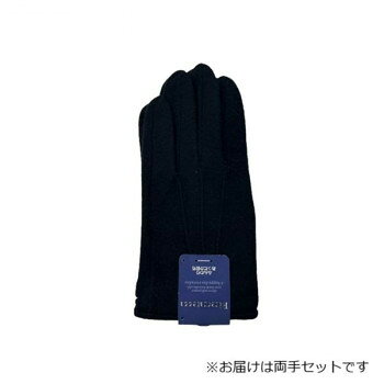 紳士用手袋 発熱アクリル防風インナー 黒 5 002255620