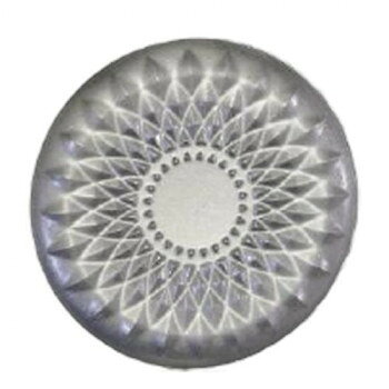 Hagen snowflake ハーゲン 食器 トレイ Round Plate Emboss 16cm 58417