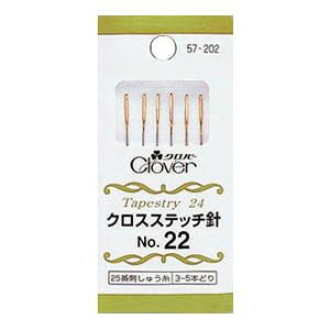 布割れしない丸い針先です。糸が通しやすい大きな針穴でクロスステッチに最適です。25番刺しゅう糸:3〜5本どりサイズ太さ0.76mm、長さ37.0mm個装サイズ：3.3×7.5×0.3cm重量個装重量：2g素材・材質鋼仕様タペストリーポイント6本入生産国日本fk094igrjs