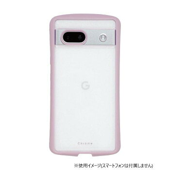 Chrome-CLEAR GooglePixel8a専用背面型ケース ココア GP8a-CHC10