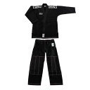 SUPERNOVA JIU-JITSU WEAR スーパノヴァ コンペティションキモノ M1 黒 上下セット JU3-M1-BK