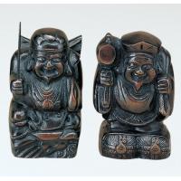 樱 - 竹中銅器　26-05　置物「和風」福の神