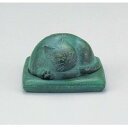 竹中銅器 伏せ香炉 猫 127-02