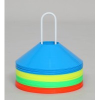 赤羽根工業　カラースポット40　オレンジ・青・黄・緑　各10枚(計40枚入)　F-2721