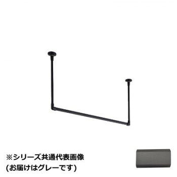 ハンギングバー専用のCタイプセット「ハンギングバーH-2」専用の天井付Cタイプセットです。※1セットあたりの許容荷重は10kgまでです。天井・壁や製品の破損・落下の恐れがありますので、10kgを超える荷重をかけないでください。※吊り下げ物1個あたりの許容荷重は3kgまでです。※吊り下げ物は1ヵ所に集中しないよう、均等にかけてください。※パーツの「Tジョイント」を追加した場合も、1セットあたりの許容荷重は10kgまでとなります。※本製品は設置完了後も可動(揺れる)構造となっていますが、万一製品に衝突してしまった場合の事故軽減及び取付面への負担軽減を目的としています。※ブラケットの可動域(前後25度まで)を超えては動きません。それ以上無理な力をかけないでください。製品が破損する前に取付面にダメージが発生し、取付面が破損する恐れがあります。※ぶら下がったり、お子様が遊んだり、無理な力をかけることはしないでください。※地震などの揺れで落下の恐れがあるものは掛けないでください。※本体バーに対して、垂直方向(押す・引く)に無理な力をかけないでください。※定期的に各部のネジの緩みを確認し、適宜締め直してください。サイズ900×600mm個装サイズ：90×15×12cm重量個装重量：1840gセット内容本体バー1本、天井ブラケット2コ、天井吊りポール2本、天井Lジョイント2コ、六角レンチ1本、取付ネジ(ナベ3.5×35mm)生産国日本fk094igrjs