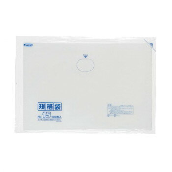 ジャパックス LD規格袋 厚み0.030mm No.15 透明 100枚×10冊×2箱 K-15 l-and-b-15170084 ライフ&ビューティ パッケージ画像
