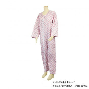 おすすめ一人では開けにくい、タッチホックを使用した綿100%の介護用パジャマです。服脱ぎやおむついじりなどを防ぐ、一人では開けにくい構造のホックを採用しました。サイズ身丈128×身幅49×袖丈60.5cm個装サイズ：37×25.8×3.2cm重量個装重量：500g素材・材質綿100%仕様Sサイズ適応身長:145〜155cm適応胴囲:67〜75cm適応股下:59cm生産国中国fk094igrjs