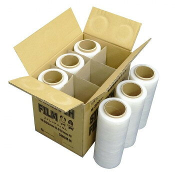 商品の梱包や荷崩れ防止商品の梱包や荷崩れ防止、輸送時の荷物の破損などを防ぐのに便利な業務用梱包ラップです。両端を折り返したエッジ強化タイプで、フィルムの端が切れにくくなっています。粘り強く伸びや張り付きもよく使いやすさも抜群です。商品の保管・保護や防塵・防水としても役立ちます。※お届けが法人の場合は、お届け先の住所に法人名(屋号)の記載をお願いいたします。※北海道・沖縄・離島へのお届けは別途送料が発生いたします。サイズW300mm、厚さ:0.015mm個装サイズ：27×40.5×32.5cm重量個装重量：13700g素材・材質LLDPE生産国ベトナムfk094igrjs