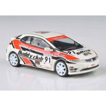 JADI B ホンダ シビック タイプR FN2 07 Buddy Club RHD 1/64スケール PA65399