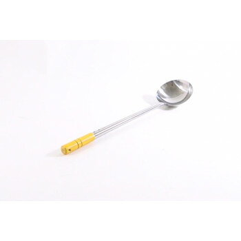 おすすめ業務用中華厨房用品。プロ仕様の商品です。サイズφ120、柄365mm個装サイズ：47×12×5cm重量239g個装重量：540g素材・材質18-0ステンレス仕様容量:300cc生産国日本fk094igrjs