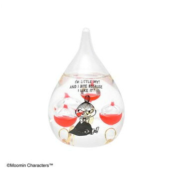 MOOMIN ムーミン リトルミイ ガラスフロート温度計 しずく 152-333252