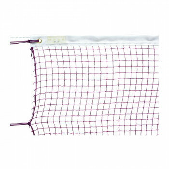 鵜沢ネット バドミントンネット 検定 231dt/15本・ナイロン 30200