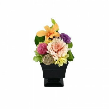 フラワーアレンジ お供え花 彩華(いろは) F-6061