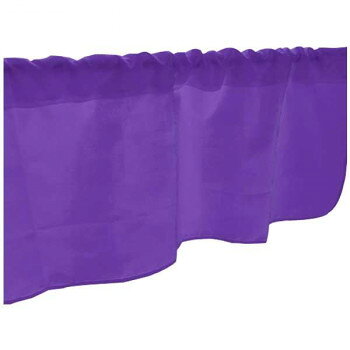 カフェカーテン 紫 DIC581 800×450mm 41780