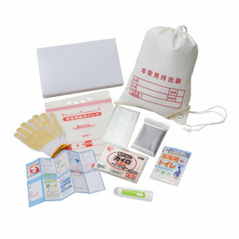 ナカガワ　防災用品 非常持出しセット 9点 CL25-9　CL25-9