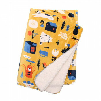 センバドー スワンネルマルチブランケット 北欧キャット/MD 496-0218