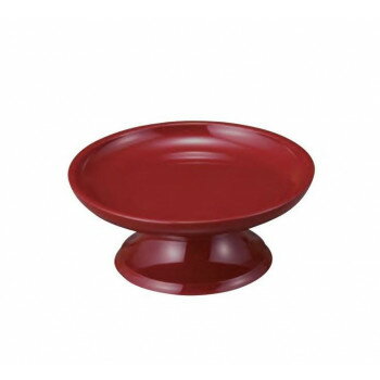 丸供物台 7.0寸 朱 5501700800011