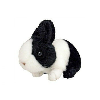 吉徳　りくのなかまたち　ぬいぐるみ　ウサギ　ブラック　180504