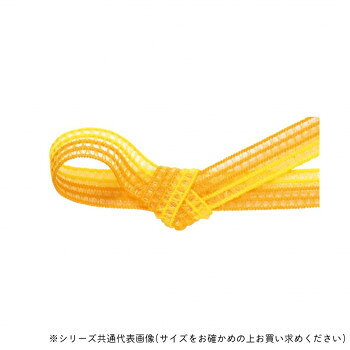 レース風の編み目が軽やかレース風の編み目が軽やかなイメージのラッピング用ゴムです。サイズ約12mm×19m個装サイズ：16×16×2cm重量個装重量：84g素材・材質ポリエステル・ポリウレタン仕様伸び:約2倍生産国日本fk094igrjs