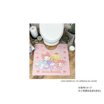 お手入れ簡単!ささっと拭くだけのトイレマットです。やわらかいPVC素材を使用しています。※ご使用のモニターによっては、商品画像等の画面表示上の色合いと、実際の商品の色が異なる場合があります。ご了承ください。サイズ55×60cm個装サイズ：6.3×55.1×10.6cm重量個装重量：520g素材・材質ポリ塩化ビニル樹脂(PVC)仕様(C) 2025 SANRIO CO. LTD. APPROVAL NO. L653285洗濯不可生産国中国fk094igrjs