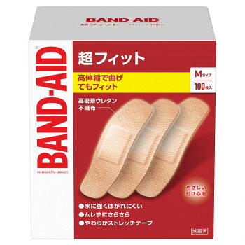 バンドエイド 超フィット Mサイズ 100枚 829831