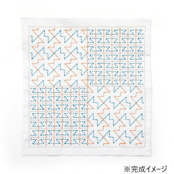 おすすめ伝統分様と、伝統的な配色のかさねの色目から着想を得て現代風にデザインした刺し子花ふきんです。ジッパータイプの袋ですので使いかけの材料が保管できて便利です。サイズ出来上がり寸法:約縦34×横34cm個装サイズ：23.9×14.8×1.5cm重量個装重量：60gセット内容晒木綿(白)、作り方説明書、刺し子糸、刺し子針生産国日本fk094igrjs