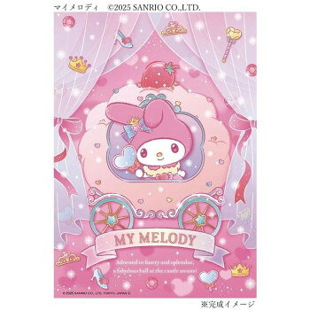 ビバリー ジグソーパズル サンリオ マイメロディのキラキラ舞踏会 108ピース 108-212